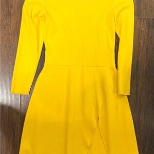A.L.C. Vibrant Yellow Long Sleeve Dress